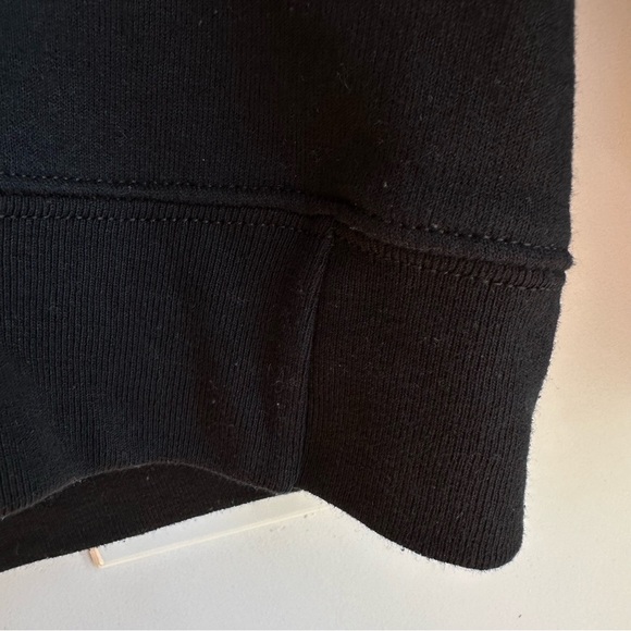 Women’s Small Champion Hoodie In Black With Silver Metallic Champion Word Logo - Picture 14 of 16